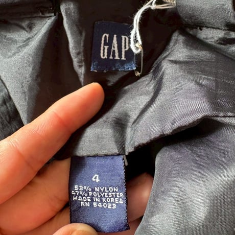 GAP ポリナイロン　サイドジップ　パンツ