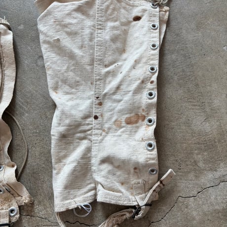 50s antique NY made ブーツ アーム カバー