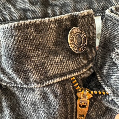 VINTAGE USA MADE LEVIS 505 ブラック 32×34