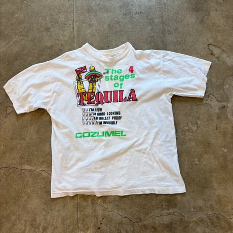 90s The 4stages of TEQUILA tee