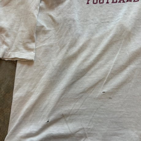 Champion 70s バータグ ボロボロ フットTEE