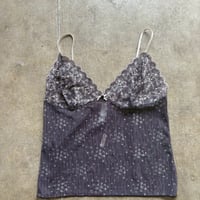 Y2K シースルー　ランジェリー　お花刺繍　キャミソール