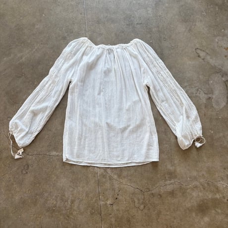 60s vintage 民族 刺繍 ブラウス