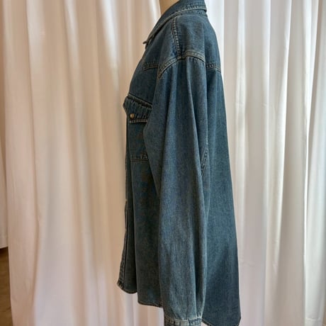 ９０s OLD GAP デニム　ウエスタンシャツ