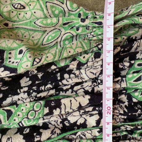 Made in Pakistan スリット入り コットン100 ドレス