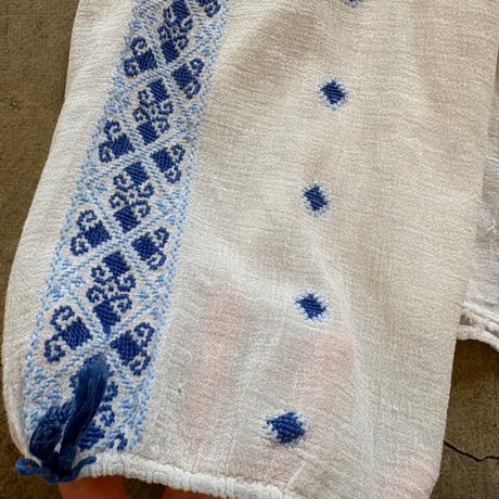 vintage ルーマニア刺繍 ブラウス
