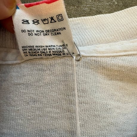 90s FRUIT OF THE LOOM USA made マラソンTEE
