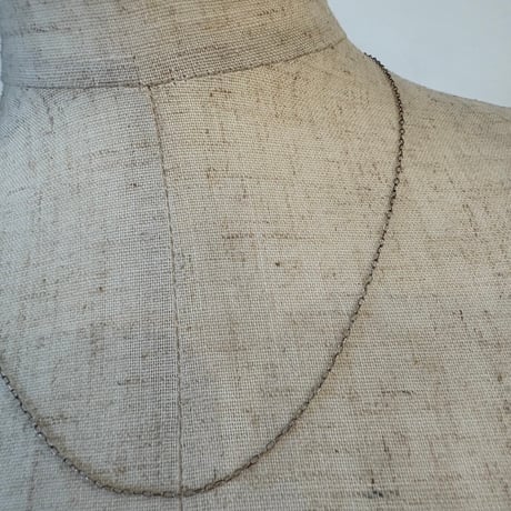 vintage シルバー チェーン ネックレス