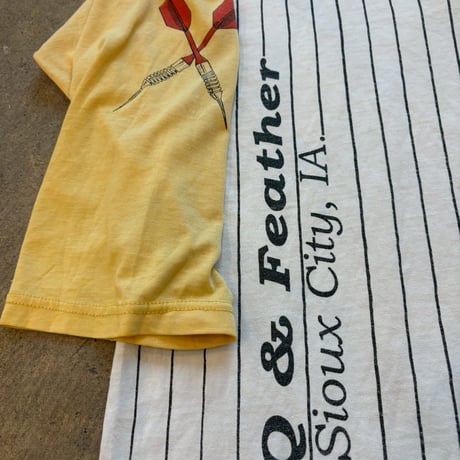 2000s 血だらけタイガー ベースボール ロンTEE