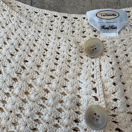 Talbots Hand Knit 鍵網カーディガン