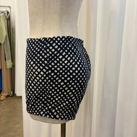 vintage チェック柄　スイムパンツ
