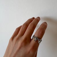 vintage silver 天使モチーフ リング