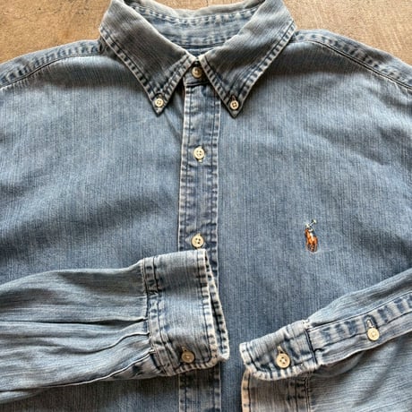 90s Ralph Lauren 旧タグ デニムシャツ