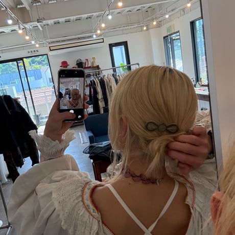 Antique 装飾 ヘアバレッタ