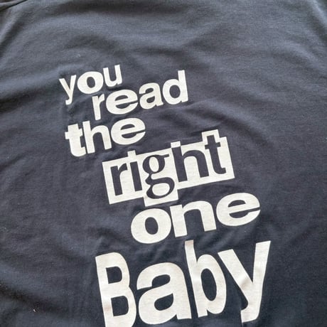 90s SCREEN STARS XL uh huh プリントTEE