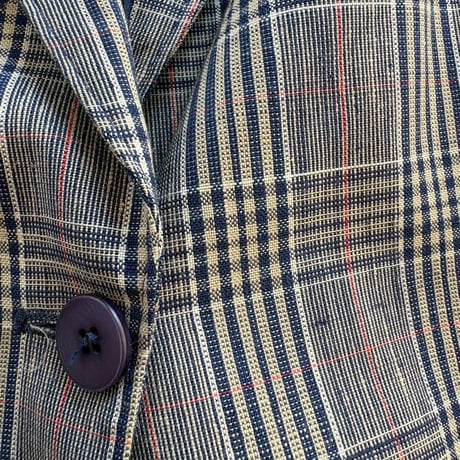 Y2K MADE IN USA Pendleton チェック柄　テーラードジャケット
