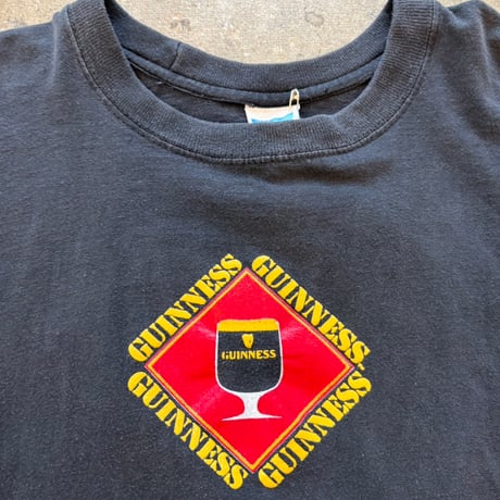 90s EURO made GUNNESS 黒TEE