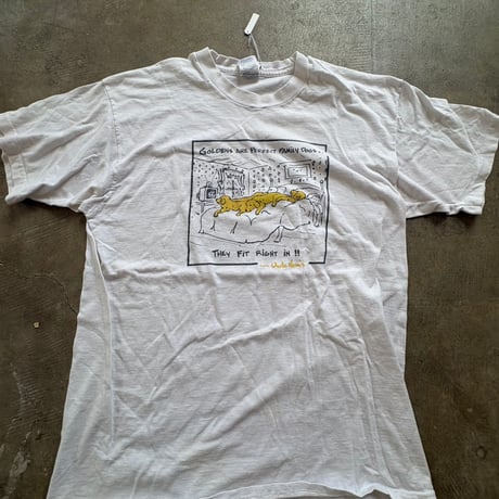 90s Goldens are perfect family dogs TEE