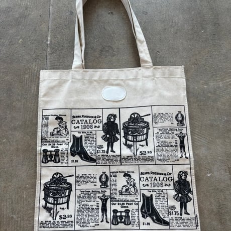 MADE IN TAIWAN antique トートBAG