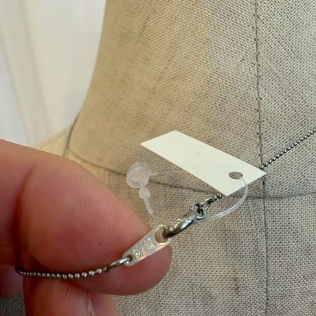 シルバー925 vintage ボール ネックレス