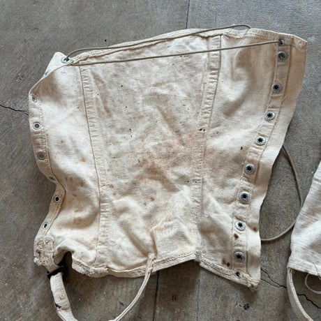 50s antique NY made ブーツ アーム カバー