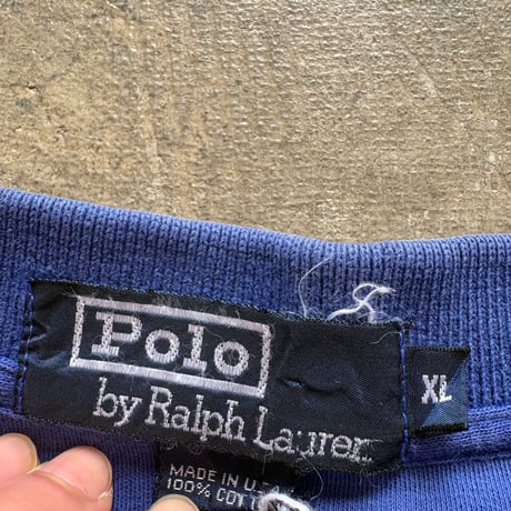 polo ralph lauren ボーダーポロシャツ made in usa