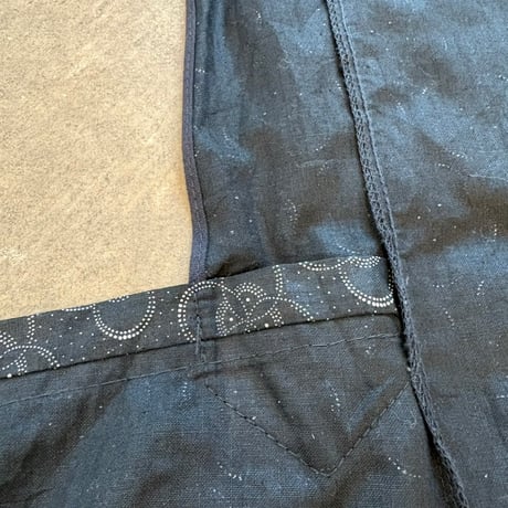 20s antique calico apron