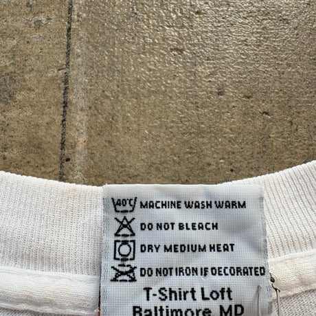 90s usa made フィットネス猫TEE