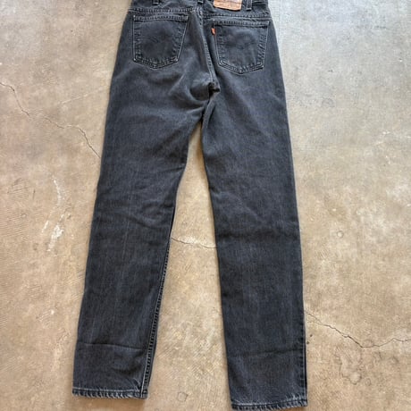 VINTAGE USA MADE LEVIS 505 ブラック 32×34