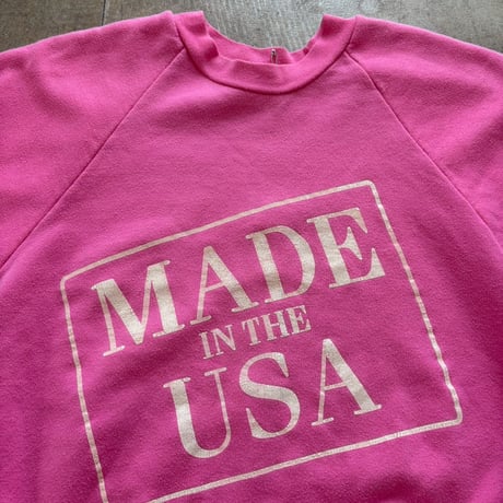 MADE IN THE USA プリント　半袖SWT