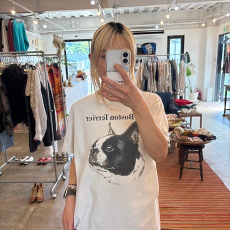 Boston Terrier プリントTEE