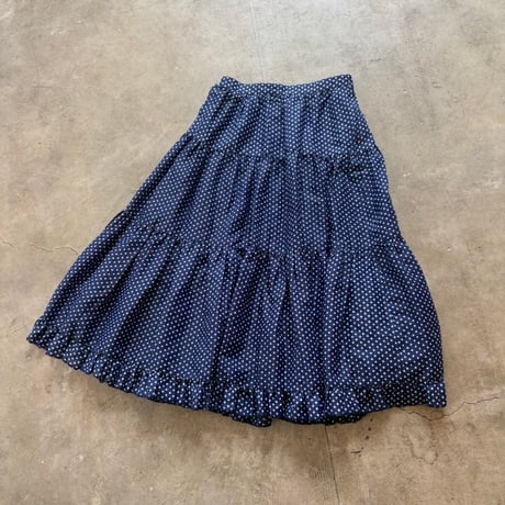 euro made Polka dot skirt