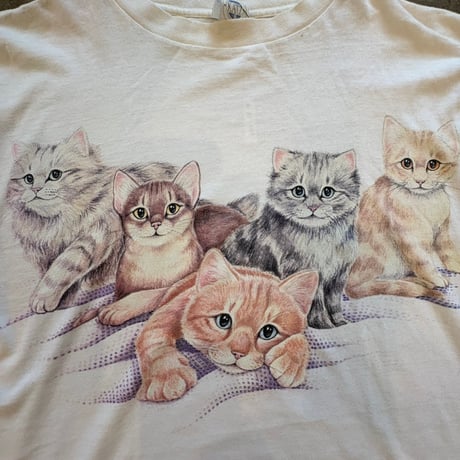 ねこ大集合ワンピTEE