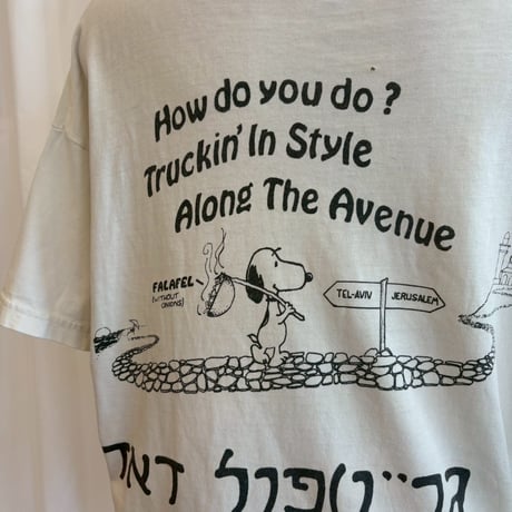 90s スヌーピー　グレイトフル・デッド　モチーフ　TEE