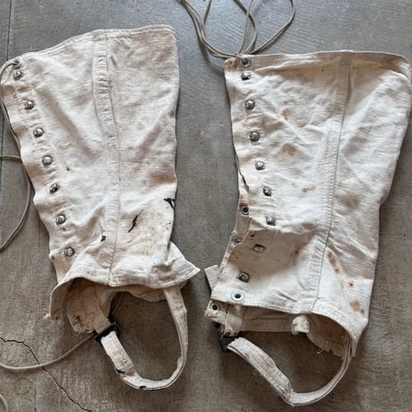 50s antique NY made ブーツ アーム カバー