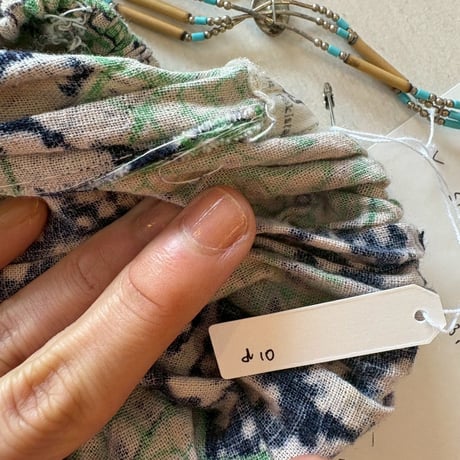 Made in Pakistan スリット入り コットン100 ドレス