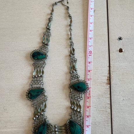 antique シルバー ハンドメイド チョーカー