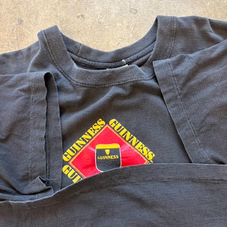 90s EURO made GUNNESS 黒TEE