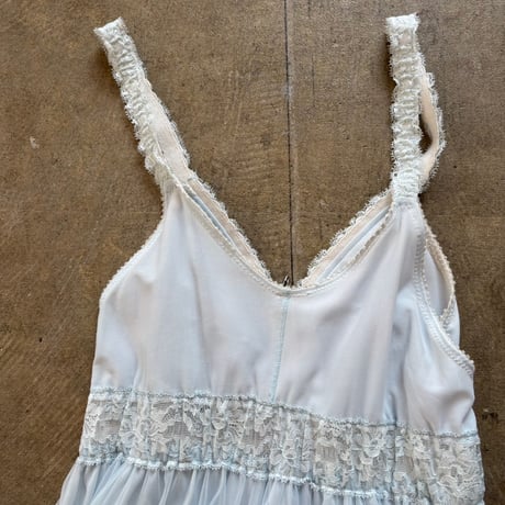 50s antique ランジェリー　キャミソールドレス