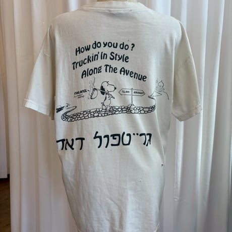 90s スヌーピー　グレイトフル・デッド　モチーフ　TEE