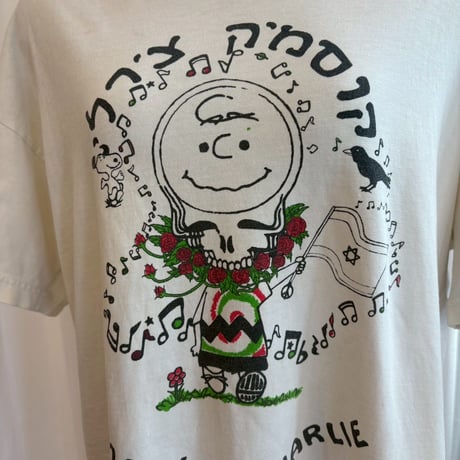 90s スヌーピー　グレイトフル・デッド　モチーフ　TEE