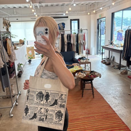 MADE IN TAIWAN antique トートBAG