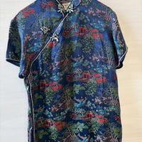 ５０s VINTAGE チャイナブラウス