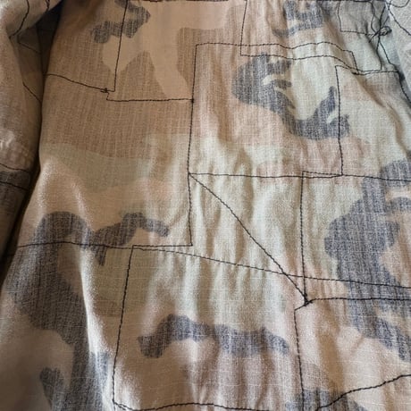 hand made アフリカンバティックパッチワークBDUジャケット