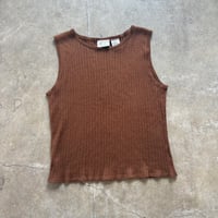 MADE IN RUSIA　リブニットタンク
