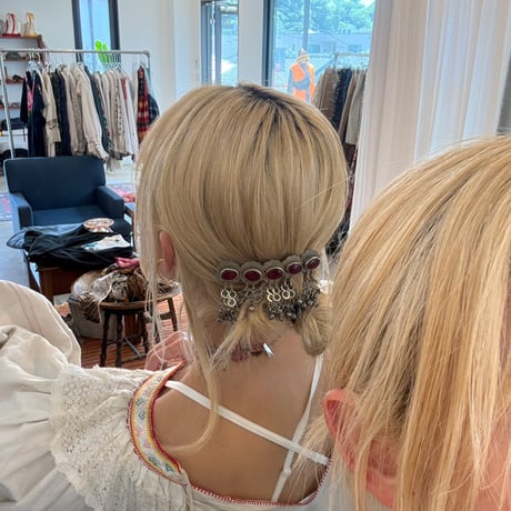 Vintage クチ族 ヘアバレッタ