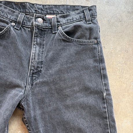VINTAGE USA MADE LEVIS 505 ブラック 32×34