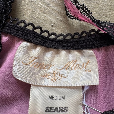 vintage Sears ランジェリー 前開き キャミソール