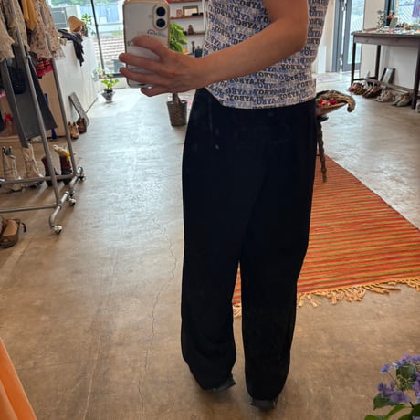 90s USA製 シースルー パンツ