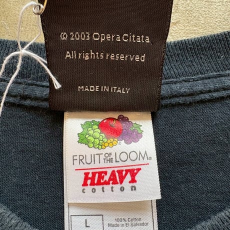 ITALY MADE Vintage ART TEE